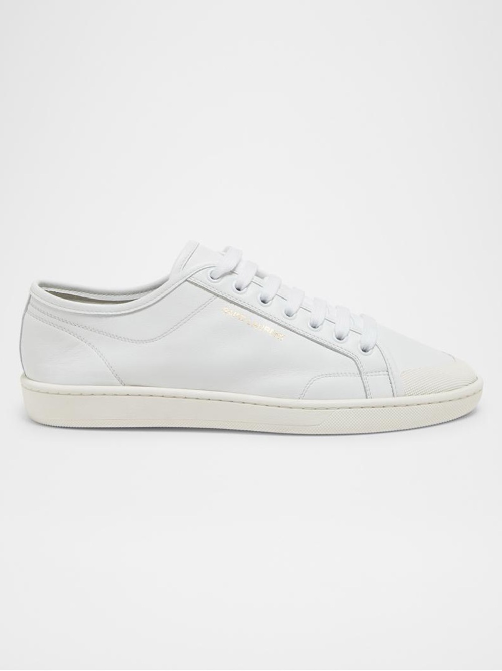 Saint Laurent Gym Leather Low-Top Sneakers (Size EU 40, US 7)